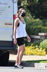 LEA MICHELE and Zandy Reich Out Hiking in Los Angeles 09/21/2020