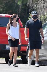 LEA MICHELE and Zandy Reich Out Hiking in Los Angeles 09/21/2020