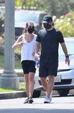 LEA MICHELE and Zandy Reich Out Hiking in Los Angeles 09/21/2020