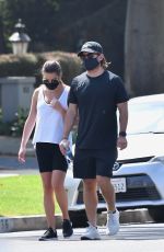 LEA MICHELE and Zandy Reich Out Hiking in Los Angeles 09/21/2020