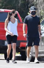 LEA MICHELE and Zandy Reich Out Hiking in Los Angeles 09/21/2020
