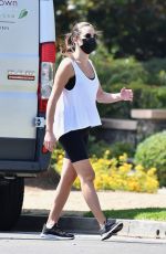 LEA MICHELE and Zandy Reich Out Hiking in Los Angeles 09/21/2020