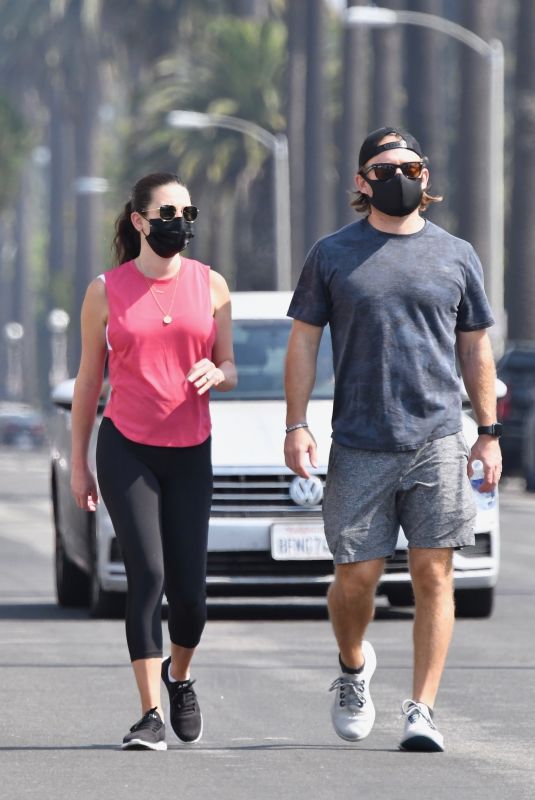 LEA MICHELE and Zandy Reich Out Hiking in Los Angeles 09/26/2020