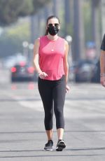 LEA MICHELE and Zandy Reich Out Hiking in Los Angeles 09/26/2020