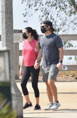 LEA MICHELE and Zandy Reich Out Hiking in Los Angeles 09/26/2020