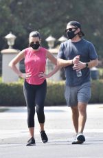 LEA MICHELE and Zandy Reich Out Hiking in Los Angeles 09/26/2020