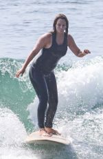 LEIGHTON MEESTER in Wetsuit Surfing in Malibu 09/23/2020