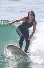LEIGHTON MEESTER in Wetsuit Surfing in Malibu 09/23/2020