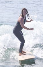 LEIGHTON MEESTER in Wetsuit Surfing in Malibu 09/23/2020