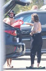 LEIGHTON MEESTER in Wetsuit Surfing in Malibu 09/23/2020