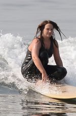 LEIGHTON MEESTER Out Surfing in Malibu 09/17/2020
