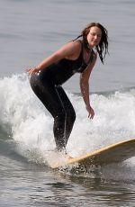 LEIGHTON MEESTER Out Surfing in Malibu 09/17/2020