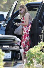 LESLIE MANN Arrives at Nobu in Malibu 08/31/2020