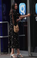 LILAH PARSONS Arrives at Heart Radio in London 08/30/2020