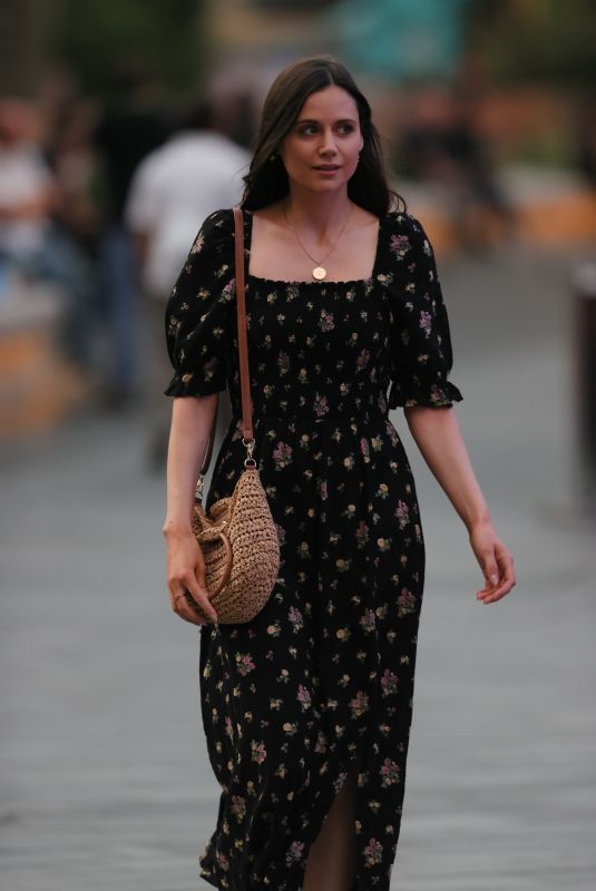 LILAH PARSONS Arrives at Heart Radio in London 08/30/2020
