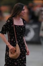 LILAH PARSONS Arrives at Heart Radio in London 08/30/2020