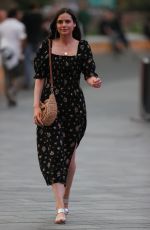 LILAH PARSONS Arrives at Heart Radio in London 08/30/2020
