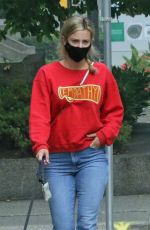 LILI REINHART, CAMILA MENDES and MADELAINE PETSCH Out with Their Dogs in Vancouver 09/13/2020