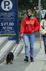 LILI REINHART, CAMILA MENDES and MADELAINE PETSCH Out with Their Dogs in Vancouver 09/13/2020