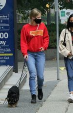 LILI REINHART, CAMILA MENDES and MADELAINE PETSCH Out with Their Dogs in Vancouver 09/13/2020