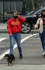 LILI REINHART, CAMILA MENDES and MADELAINE PETSCH Out with Their Dogs in Vancouver 09/13/2020