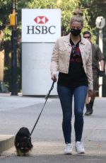 LILI REINHART Out with Her Dog in Vancouver 09/11/2020