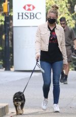 LILI REINHART Out with Her Dog in Vancouver 09/11/2020