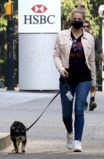 LILI REINHART Out with Her Dog in Vancouver 09/11/2020