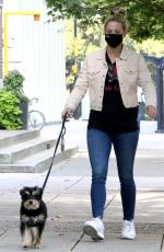 LILI REINHART Out with Her Dog in Vancouver 09/11/2020