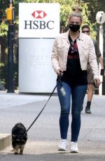 LILI REINHART Out with Her Dog in Vancouver 09/11/2020