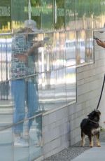 LILI REINHAT Out with Her Dog in Vancouver 09/06/2020