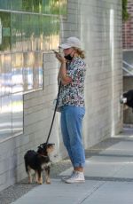 LILI REINHAT Out with Her Dog in Vancouver 09/06/2020