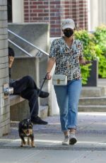 LILI REINHAT Out with Her Dog in Vancouver 09/06/2020