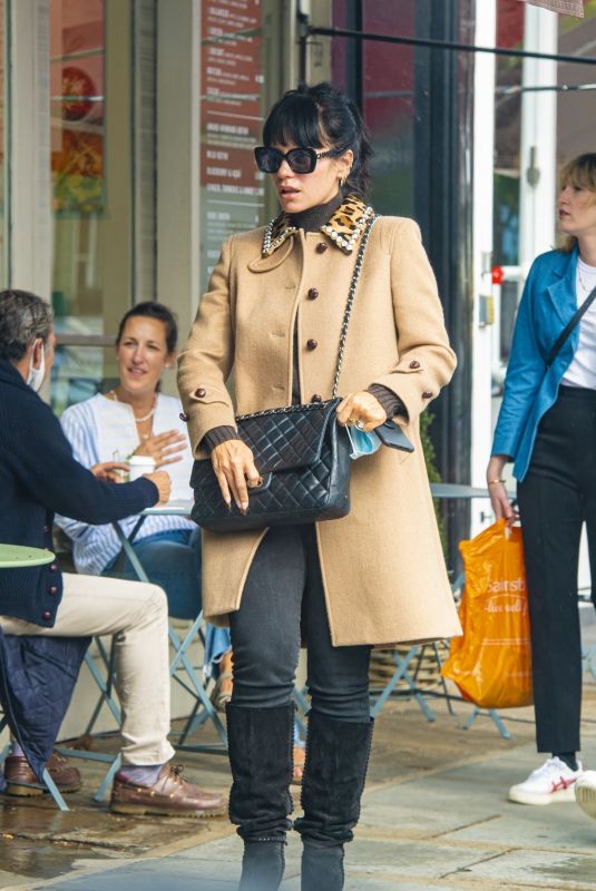 LILY ALLEN Out in London 09/24/2020