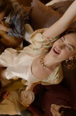 LILY JAMES and EMOLY BEECHAM - The Pursuit of Love Promos, September 2020