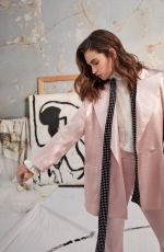 LILY JAMES for Harper