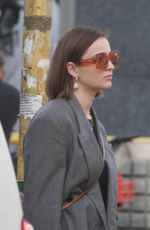LISA VICARI Out at Milan Fashion Week 09/23/2020