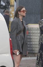 LISA VICARI Out at Milan Fashion Week 09/23/2020