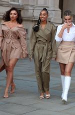 LITTLE MIX Arrives at BBC Radio One