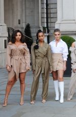 LITTLE MIX Arrives at BBC Radio One