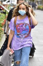 LITTLE MIX Arrives at Global Radio in London 09/08/2020