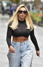 LITTLE MIX Arrives at Global Radio in London 09/08/2020