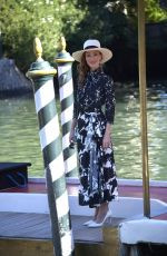 LOTTE VERBEEK Arrives at Hotel Excelsior in Venice 09/03/2020