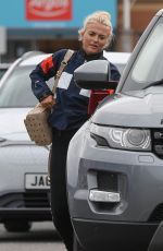 LUCY FALLON Out and About in Manchester 09/03/2020