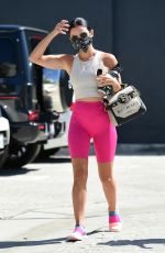 LUCY HALE Arrives at a Gym in Studio City 09/20/2020