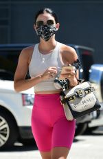 LUCY HALE Arrives at a Gym in Studio City 09/20/2020