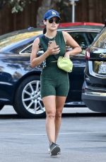 LUCY HALE in Tights Out Hiking in Studio City 09/19/2020