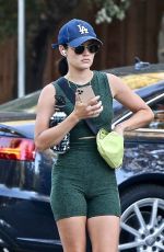 LUCY HALE in Tights Out Hiking in Studio City 09/19/2020