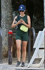 LUCY HALE in Tights Out Hiking in Studio City 09/19/2020