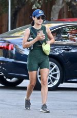 LUCY HALE in Tights Out Hiking in Studio City 09/19/2020